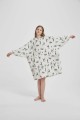 Kocobluza z Kapturem HOODIE XMAS DEER Na Prezent 2w1 Z Kapturem Ciepła Koc