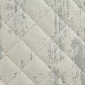 Narzuta Na Łóżko 170x210 BLINK 3 biały+srebrny Eurofirany Wzór Przecierki Koc