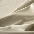Eurofirany Zasłona o aksamitnej strukturze 140x270 Taśma MELANIE krem