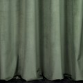 Eurofirany Zasłona o aksamitnej strukturze 140x270 Taśma MELANIE c. mięta