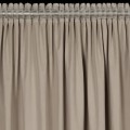 Zasłona Na Taśmie Welwetowa 140x270 FELIS beż+szampan Eurofirany z Nadrukiem Gotowa