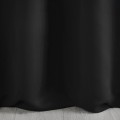 Zasłona Zaciemniająca Na Taśmie 135x270 LOGAN czarna Eurofirany Blackout