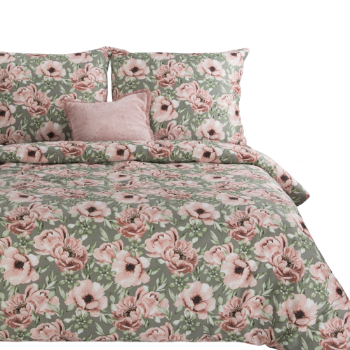 Pościel Bawełniana z Nadrukiem 160x200 SPRING 53 Eurofirany Bawełna Komplet