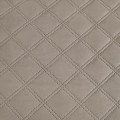 Narzuta na łóżko 140x200 RUFFY taupe Designerska Z Falbaną Pikowana
