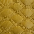 Narzuta Na Łóżko 220x240 Eurofirany SOFIA 5 miodowa Welwetowa Pikowana