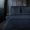 Komplet Pościeli 140x200 ELEGANTE Granatowa Eurofirany Ewa Minge Satynowa