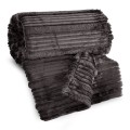 Koc Wytłaczany 150x200 Eurofirany NINA stalowy Na Prezent Flano 260 GSM