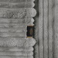 Koc Wytłaczany 150x200 Eurofirany NINA srebrny Na Prezent Flano 260 GSM