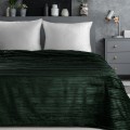 Koc Wytłaczany 200x220 Eurofirany NINA c. zielony Na Prezent Flano 260 GSM