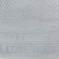 Ręcznik Kąpielowy 70x140 Eurofirany ADORE srebrny 500gsm Bawełna Frotte