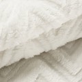 Koc Narzuta Flano 170x210 Eurofirany JODŁA kremowa Na Prezent Ciepły 350gsm