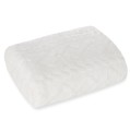 Koc Narzuta 200x220 Design91 WARKOCZ biały Tłoczony Gruby Ciepły 260GSM