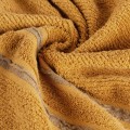 Ręcznik Kąpielowy 70x140 Eurofirany DINA musztardowy Bawełna Spa 500g Gruby