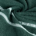 Ręcznik Kąpielowy 70x140 Eurofirany DINA c. zielony Bawełna Spa 500g Gruby