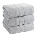 Ręcznik Kąpielowy 70x140 Eurofirany PORTO srebrny Bawełna Duży 500g Spa Gruby