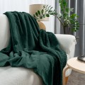 Koc Dwustronny 170x210 Polar Bukla TEDY c. zielony Eurofirany Sherpa Baranek