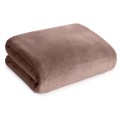 Koc Dwustronny 200x220 Polar Bukla TEDY mocha Eurofirany Sherpa Baranek