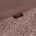 Koc Dwustronny 170x210 Polar Bukla TEDY mocha Eurofirany Sherpa Baranek