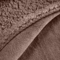 Koc Dwustronny 150x200 Polar Bukla TEDY mocha Eurofirany Sherpa Baranek